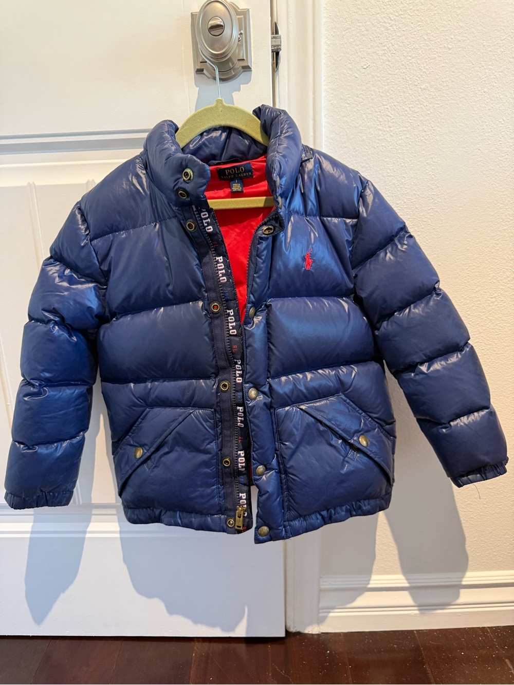 Polo by Ralph Lauren down kids Puffer Coat size 7
